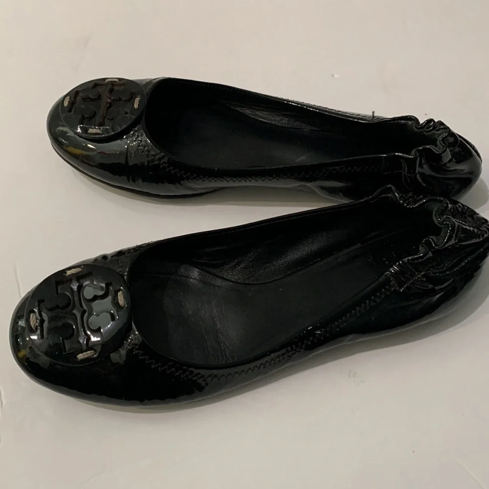 Tory Burch flats patent leather size 7.5